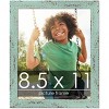 PosterPalooza | Photo Size Shabby Chic Green Picture Frame - UV Acrylic, Foam Board Backing, Hanging Hardware - 2 of 4