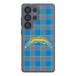 NFL AFC Teams Plaid Clear Cell Phone Case for Samsung Galaxy - 1 of 4