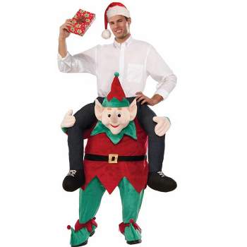 Elf Christmas Ride on Costume Morph Piggyback