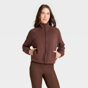 Women's Airy Sleek Full Zip Jacket - All In Motion™ - 1 of 4