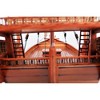 Old Modern Handicrafts 24-Inch Dhow Model – Premium Handcrafted Boat - 4 of 4
