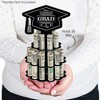 Big Dot of Happiness Graduation Cheers - DIY Graduation Party Money Holder Gift - Cash Cake - 3 of 4