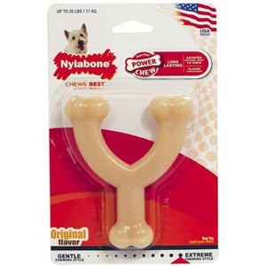 Nylabone Dura Chew Wishbone - Original Flavor(Regular - For Dogs up to 50 lbs) - 1 of 3