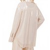 Women's Sequin Oversized Button Up Blouse - GEEGEE - 2 of 2