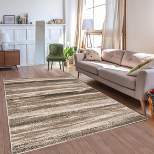 Luxe Weavers Abstract Stripe Area Rug