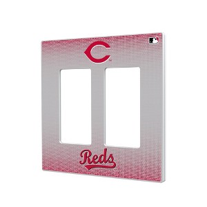 MLB National League Teams Linen Hidden-Screw Light Switch Plate for Double Rocker - 1 of 4