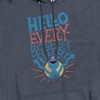 Sesame Street Grover Hello Everybody Pullover Hoodie - 2 of 4