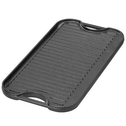 Lodge 20x10.5 Cast Iron Reversible Grill/Griddle Gray