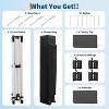 10'x10' Pop Up Canopy Tent, Waterproof Outdoor Canopy, Roller Bag, 4 x Sandbags, 4 x Stakes - 2 of 4