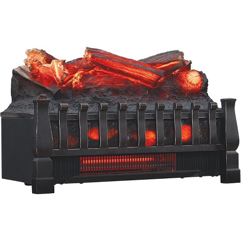 Infrared Electric Fireplace Log, Duraflame Infrared Fireplace Logs