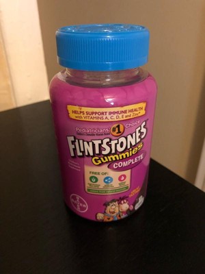 The Flintstones Kids' Complete Multivitamin Gummies - Mixed Fruit ...