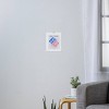 Deny Designs Ayeyokp Blue Pink Leaves Matisse Art Print - 3 of 4