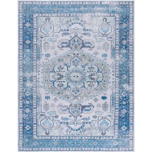 Arizona ARZ105 Machine Washable Skid Resistant Power Loomed Indoor Rugs - Safavieh - 1 of 4