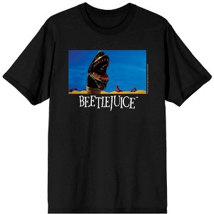 Beetlejuice Sandworm Men's Short Sleeve Tee - 1 of 2