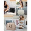 CLUCI Weekender Travel Bag for Women Puffer Tote Bag Carry On Duffle Overnight Bags with Shoe Compartment - 2 of 3