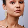 SOHI Women's California Gold Party Drop Earrings - 3 of 4