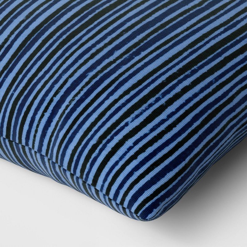 15"x15" Striped Square Outdoor Throw Pillow - Room Essentials™, 5 of 8