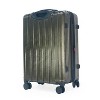 Olympia USA Large Checked Sidewinder 30" Hardside Spinner Suitcase with Utility Hook - 4 of 4