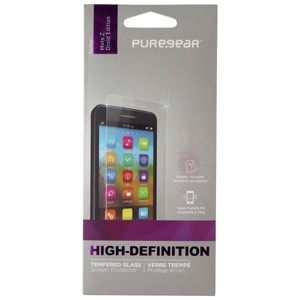 PureGear High Definition Tempered Glass for Motorola Moto Z (2016) - Clear - 1 of 1