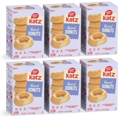 Katz Gluten Free Glazed Donuts - 6 Pack