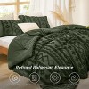2-3 Pcs Tufted Boho Comforter Set Bed Set GentleSoft Farmhouse Shabby Chic Embroidery Bedding - 3 of 4