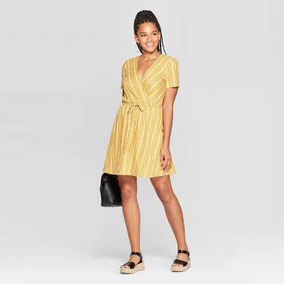 xhilaration yellow dress