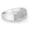 Pompeii3 1/2Ct Men's Pave Diamond Ring in White Gold - 2 of 4