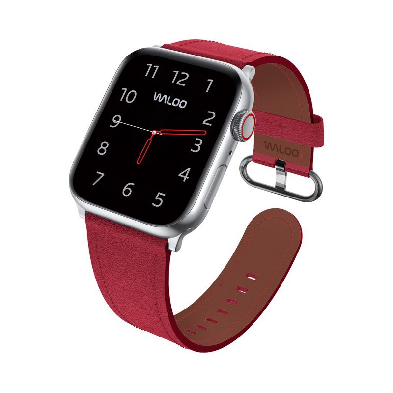 Waloo Classic Leather Band For Apple Watch, 3 of 5