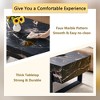 Sapphtopaz Coffee Table Rectangle Coffee Tables for Living Room Dining Table with Metal Bracket Legs for Living Room, Office - 4 of 4