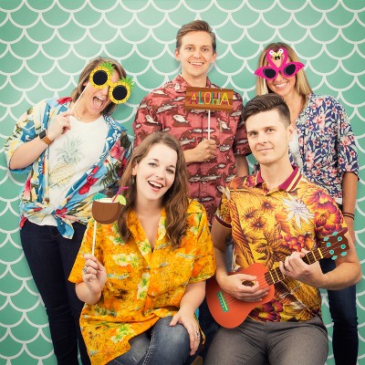 Luau Photo Booth Kit