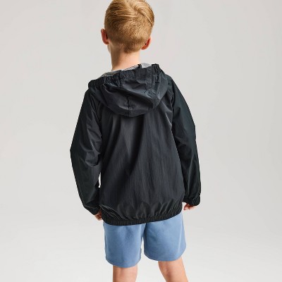 Детские куртки Cat & Jack Boys' Unlined Rain Jacket - Cat & Jack™ Black S — фото 2