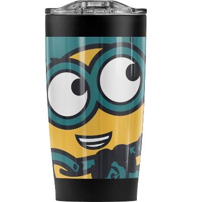 Minions Minion Bob Green Steel Tumbler 20oz Coffee Travel Mug
