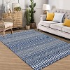 Modern Washable Rug - Non-Slip Kitchen & Bathroom Mat for Laundry, Nursery, Office, Living & Dining Room - Contemporary Carpet - 4 of 4