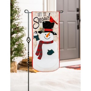 Let it Snow! Everlasting Impression Textile Decor - 1 of 3