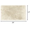 Haven Collection Bathroom Rug 100% Polyester Tufted Bath Mat, Non-Slip TP Rubber Backing, Machine Washable Bath Rug - 2 of 2