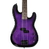 Sawtooth EP Series Electric Bass Guitar with Gig Bag & Accessories, Trans Purple - 2 of 4