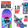 Madd Gear Skateboard 22" Locker Mini Complete - Skeleton Eat Sleep Skate Pink - 4 of 4