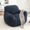 LIVAREEmlen Bean Bag Sofa with Tufted Soft Stuffed Filling, Fluffy and Lazy Sofa with Memory Foam for Dorm, Apartment, Living Room - 2 of 4