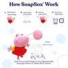 SoapSox Peppa Pig Bath Sponge - Peppa - image 4 of 4