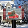 Briarwood Lane Mailbox Cover  - Standard Size - Festive Covered Bridge Christmas For Christmas Mailbox Cover - 2 of 3