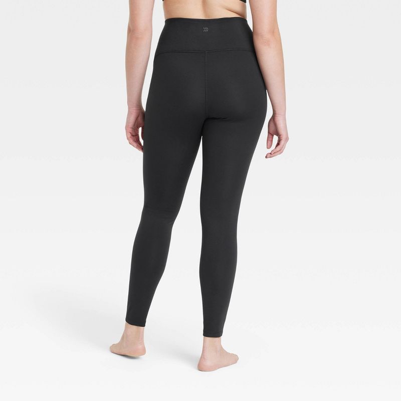 Women's Brushed Sculpt Curvy High-Rise Leggings - All In Motion™, 3 of 9