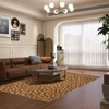 Modern Animal Print Rug, Bohemian Leopard Print Carpet, Washable, Non-Slip, Non-Shedding, for Living Room, Office, Dormitory, Bedroom - 2 of 4