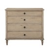 NicBex 4 Drawer Dresser for Bedroom,Modern Style Drawers with Black Round Handle,Dressers for Kids Room,Living Room,Entry and Hallway,Natural - 4 of 4