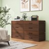 Tangkula 2PCS 2-Drawer Stackable Storage Dresser Organizer w/ Anti-topping Device - 4 of 4