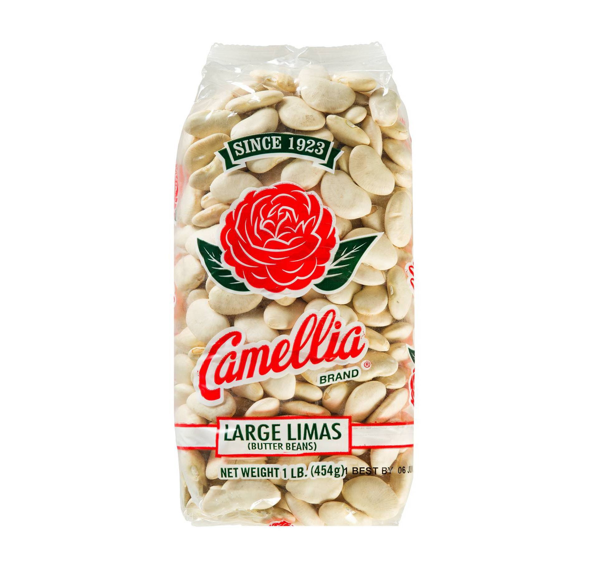 Camellia Large Lima Beans - 16oz