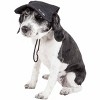 Pet Life Cap-Tivating UV Protectant Adjustable Fashion Dog Hat Cap, LG, Black - 2 of 4