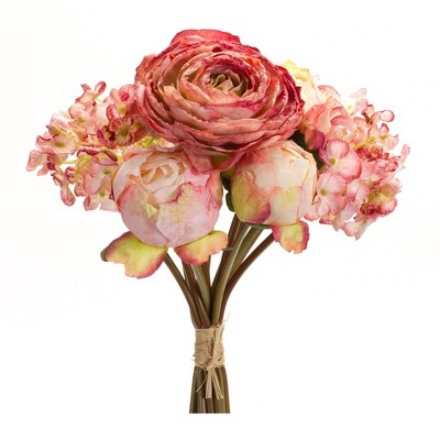 Melrose Peony Hydrangea Bouquet (Set of 6)