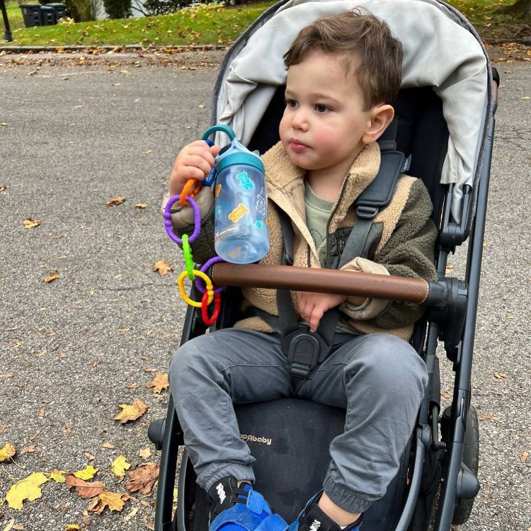 Lulyboo Travel Accessory Link Baby Rings Toy - Rainbow Colors, 3 of 7