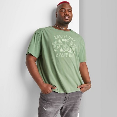 Men's Botanical Dyed Short Sleeve T-Shirt - Original Use™ Fern Green/Tree