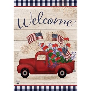 Briarwood Lane Everyday House Flag 40x28 For Outdoor Stars and Stripes Truck Patriotic House Flag - 1 of 4